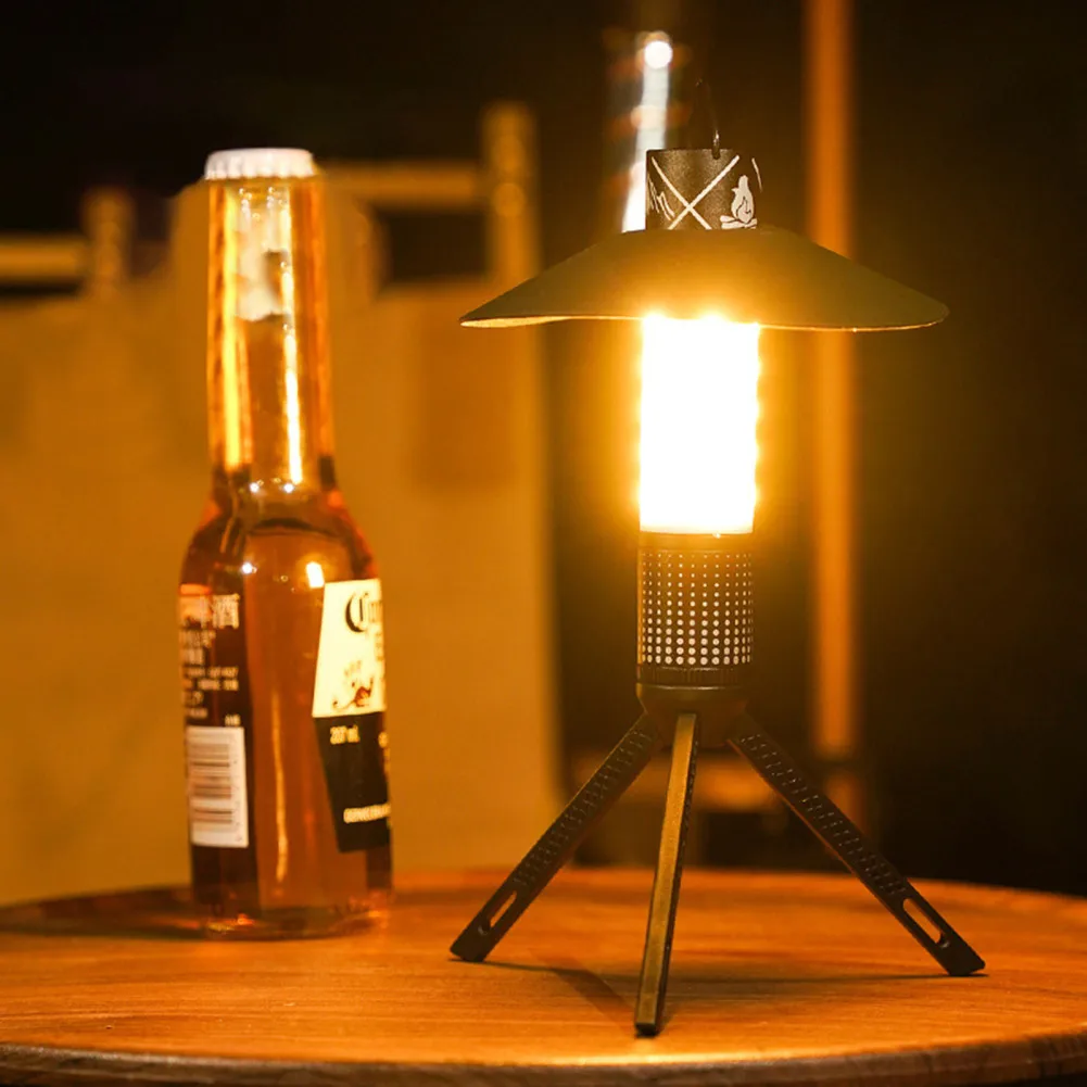 lanterne rechargeable led étanche pour camping et randonnée