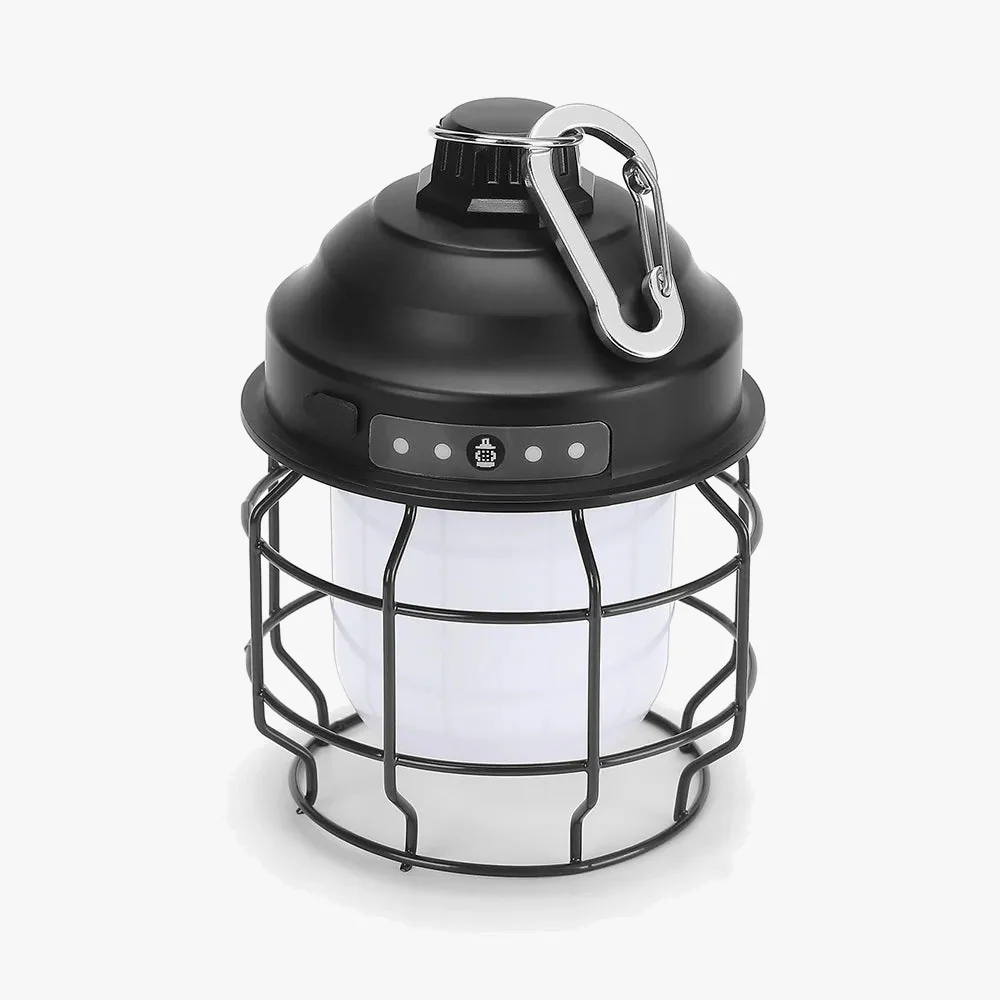 lanterne rétro rechargeable à LED pour jardin extérieur vintage - Image 6