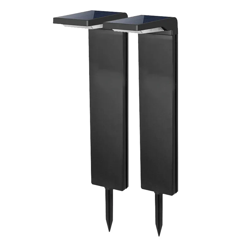 Le jardin solaire allume l'extérieur étanche lumière LED décoration voie paysage borne solaire pelouse lumières pour cour passerelle 2200mAh - Image 12