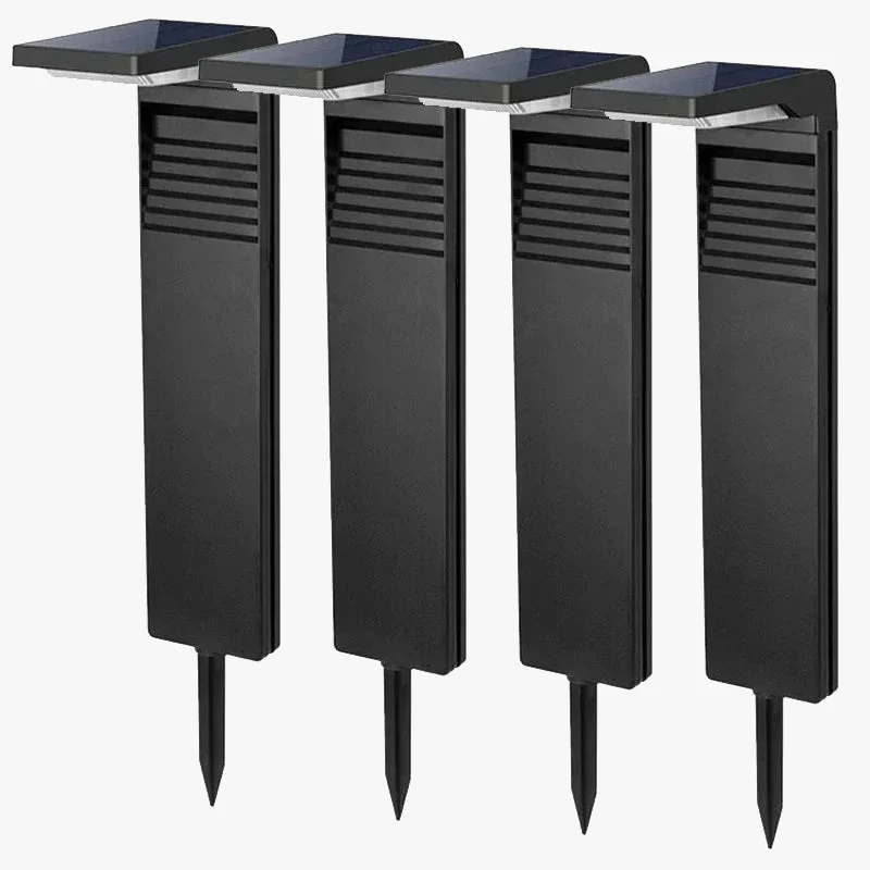 Le jardin solaire allume l'extérieur étanche lumière LED décoration voie paysage borne solaire pelouse lumières pour cour passerelle 2200mAh - Image 8