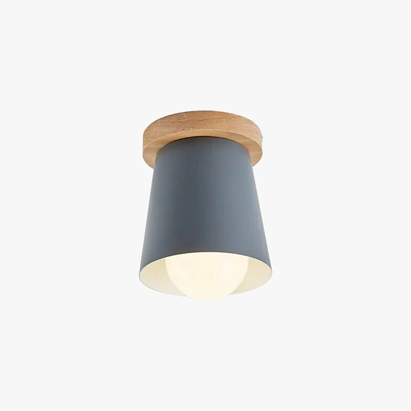 Spot LED bois nordique plafonnier
