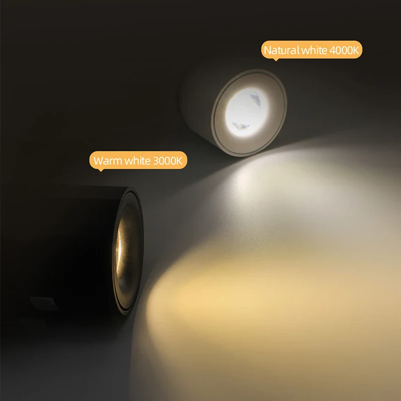 LED plafonnier 7W 9W CREE COB puce monté en Surface vers le bas pour salon chambre cuisine salle de bain couloir - Image 4