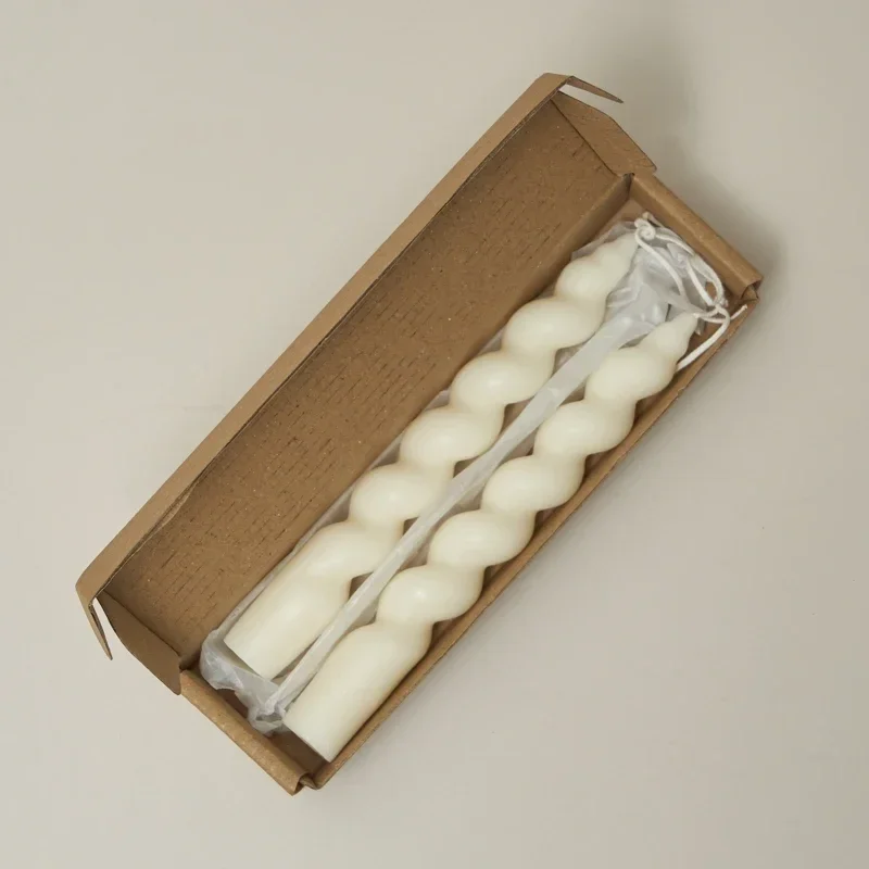 lot de 2 bougies spirales parfumées pour décoration intérieure et mariage - Image 11