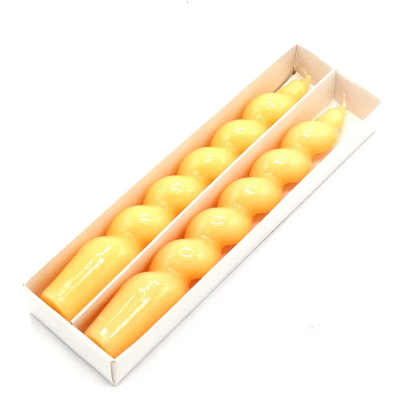 lot de 2 bougies spirales parfumées pour décoration intérieure et mariage - Image 24