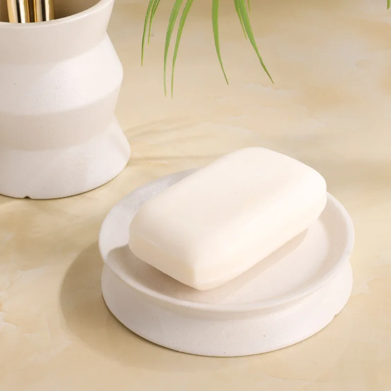 lot de 4 bouteilles en céramique pour salle de bain - Image 5