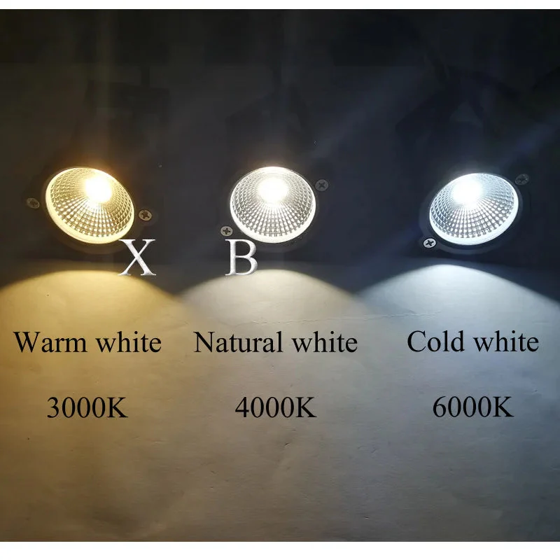 lot de 4 lampes de jardin à led pour extérieur étanches et modernes - Image 5