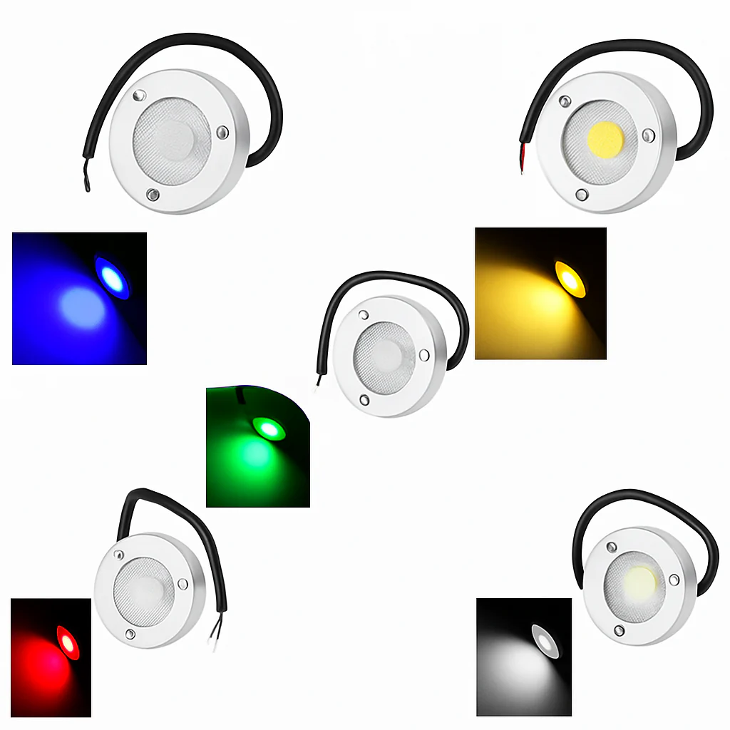 lot de 4 spots led encastrables étanches pour extérieur et jardin - Image 5