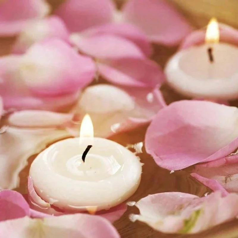 lot de bougies flottantes non parfumées pour toutes occasions romantiques - Image 4