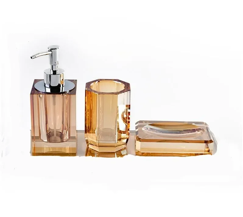 lot de flacons en verre pour savon et accessoires de salle de bain - Image 12