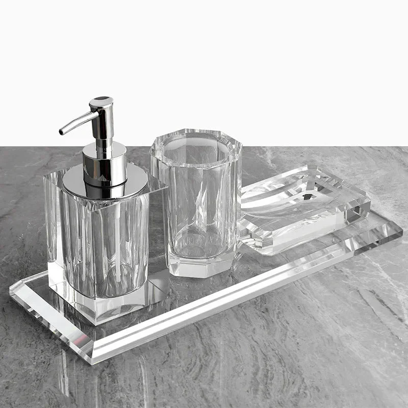 lot de flacons en verre pour savon et accessoires de salle de bain - Image 7