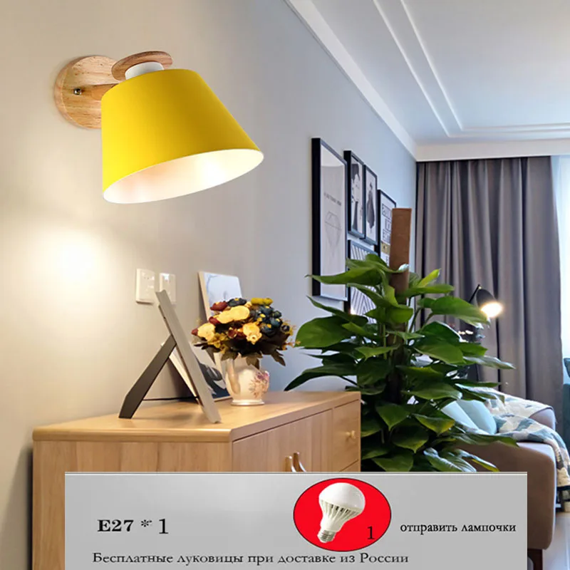 lumiere bois massif moderne e27 salon - Image 19