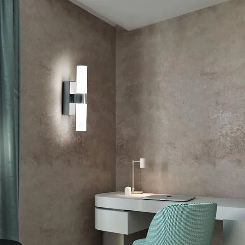 Lumière de miroir LED en acier inoxydable pour salle de bains AC85-265V 6W - Image 3