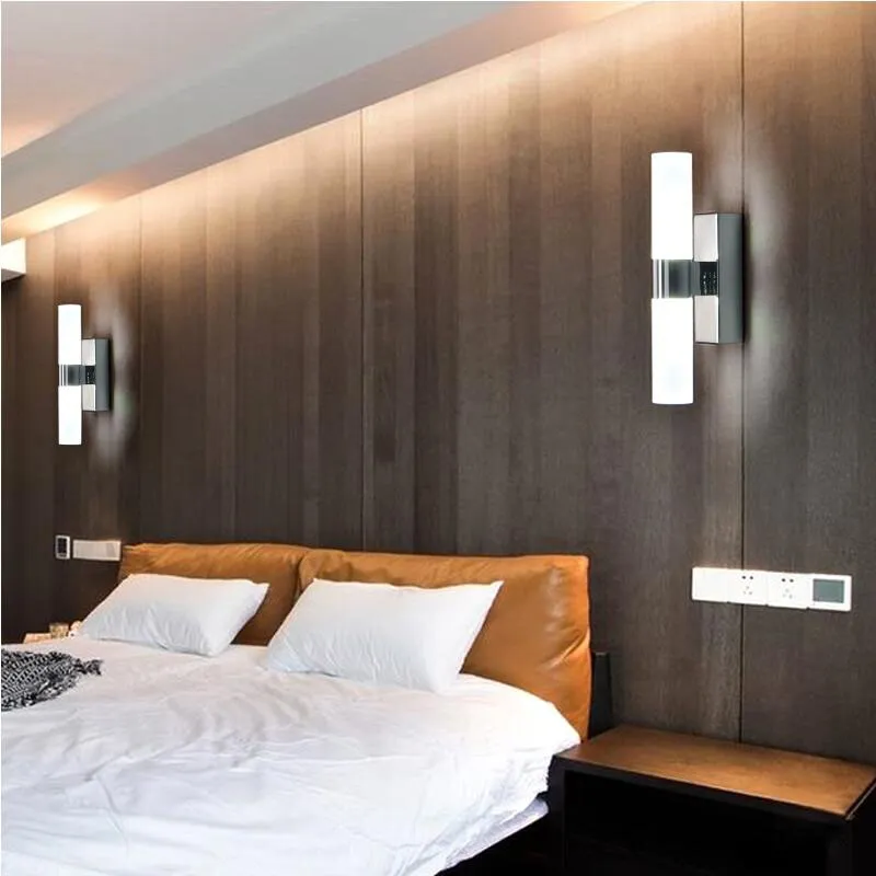 Lumière de miroir LED en acier inoxydable pour salle de bains AC85-265V 6W - Image 4