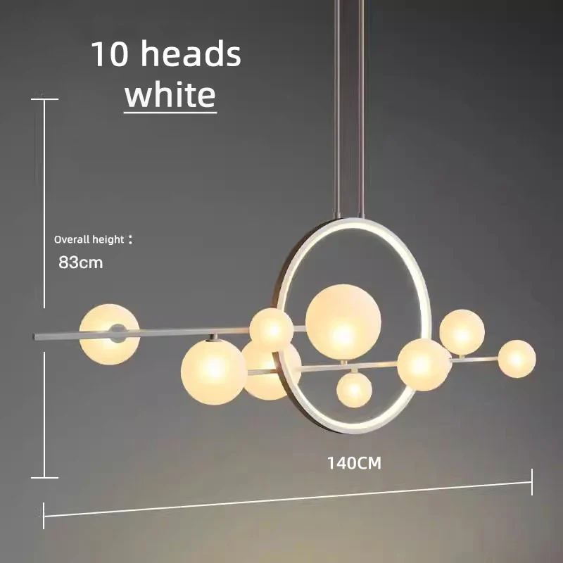 lustre à bulles en verre éclairage sphérique pour bar ou restaurant - Image 10