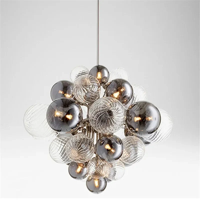lustre à bulles nordique design créatif pour intérieur élégant - Image 6
