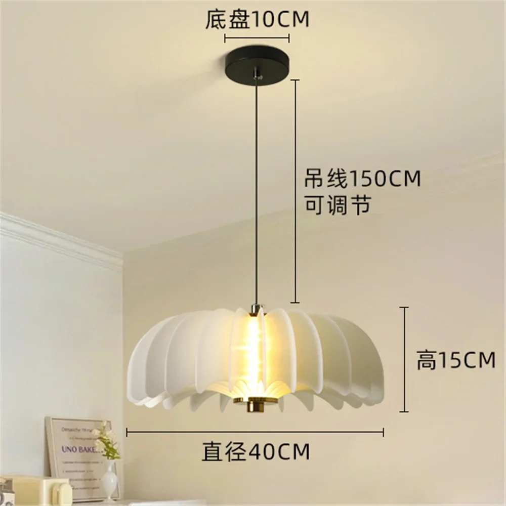 lustre à led citrouille design postmoderne pour décoration intérieure - Image 2