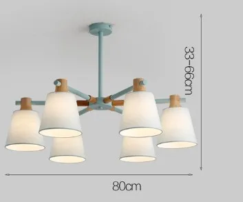lustre à led design nordique pour éclairage suspendu moderne - Image 14