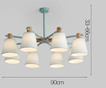 lustre à led design nordique pour éclairage suspendu moderne - Image 17