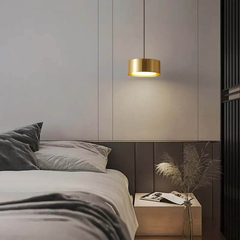 lustre à led doré et noir pour cuisine et restaurant avec gradation - Image 3