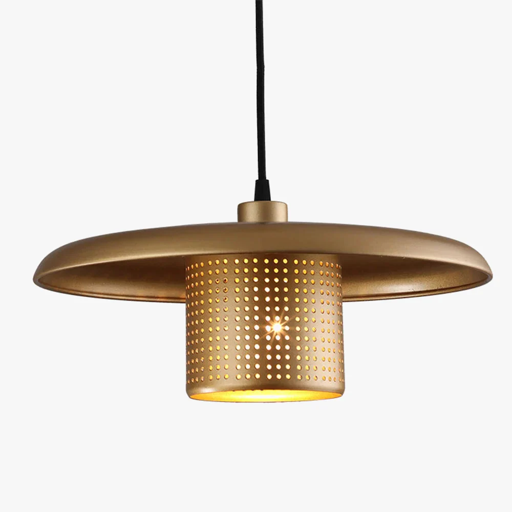 lustre à led en métal style industriel pour café et bar - Image 5