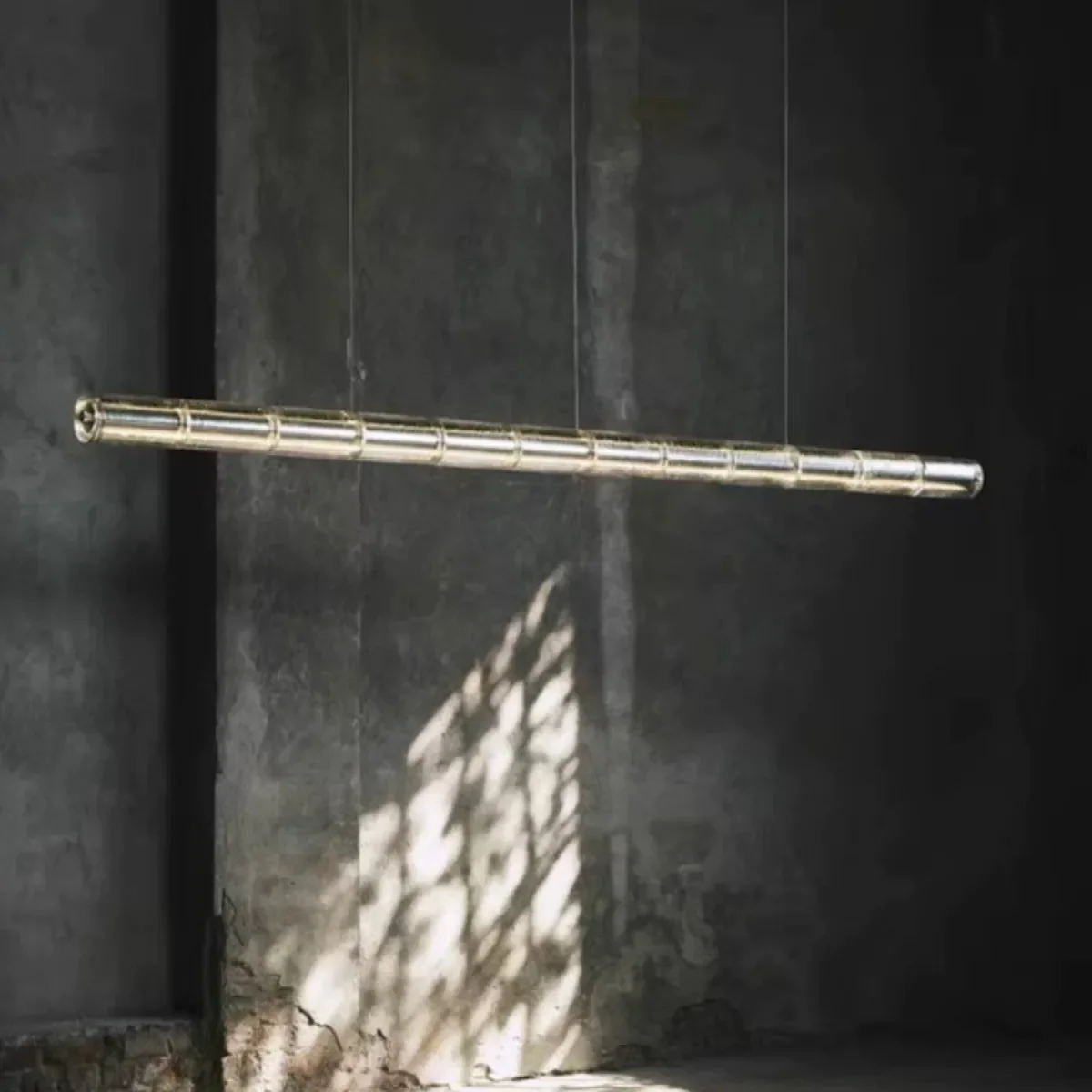 lustre à led en verre cristal pour restaurant et bar - Image 2