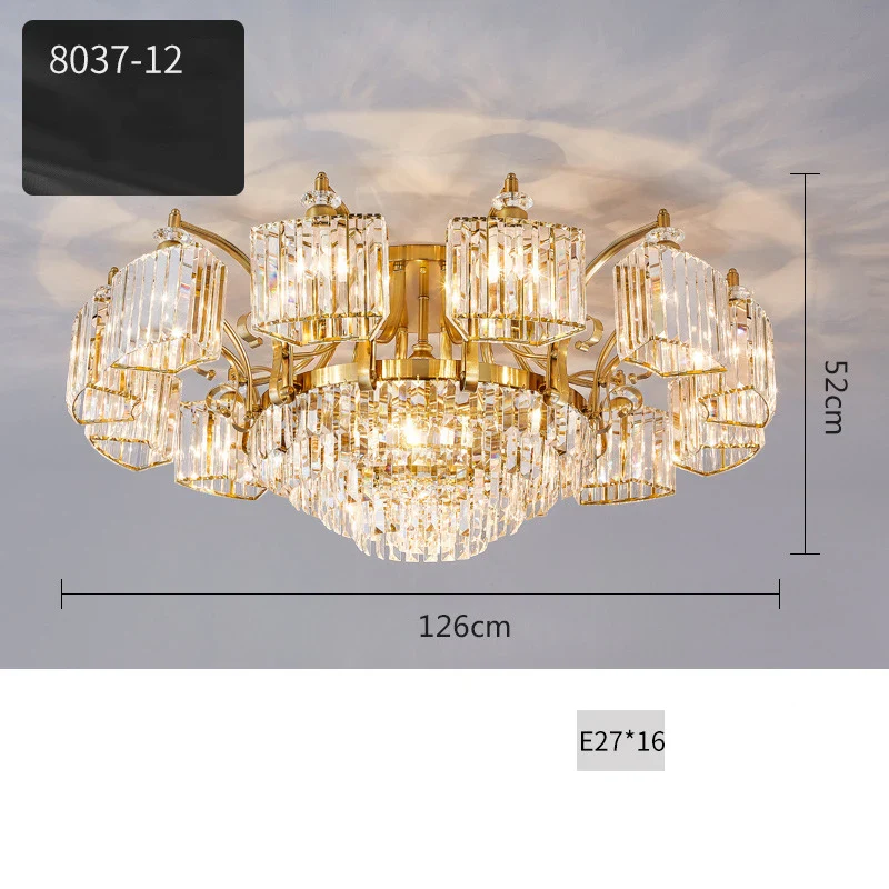 lustre à led postmoderne variable pour intérieur élégant 2024 - Image 16
