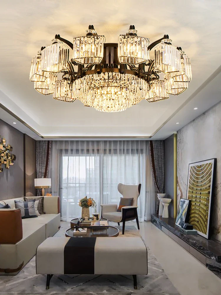 lustre à led postmoderne variable pour intérieur élégant 2024 - Image 9