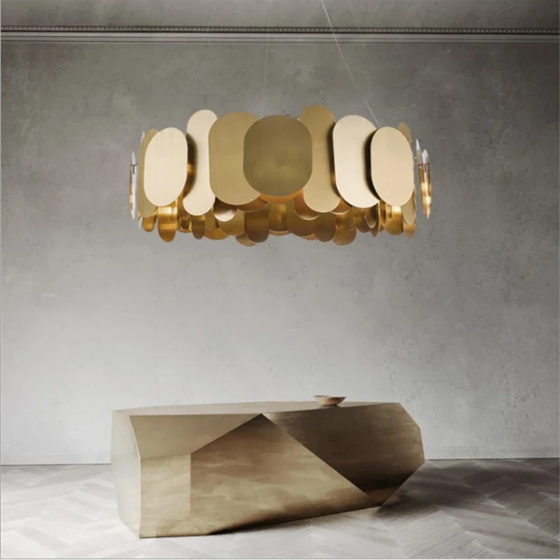 lustre à panneaux nordiques design pour décoration intérieure moderne - Image 4