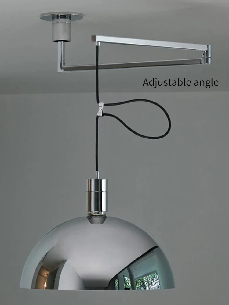 lustre à tête unique angle réglable design minimaliste moderne - Image 5