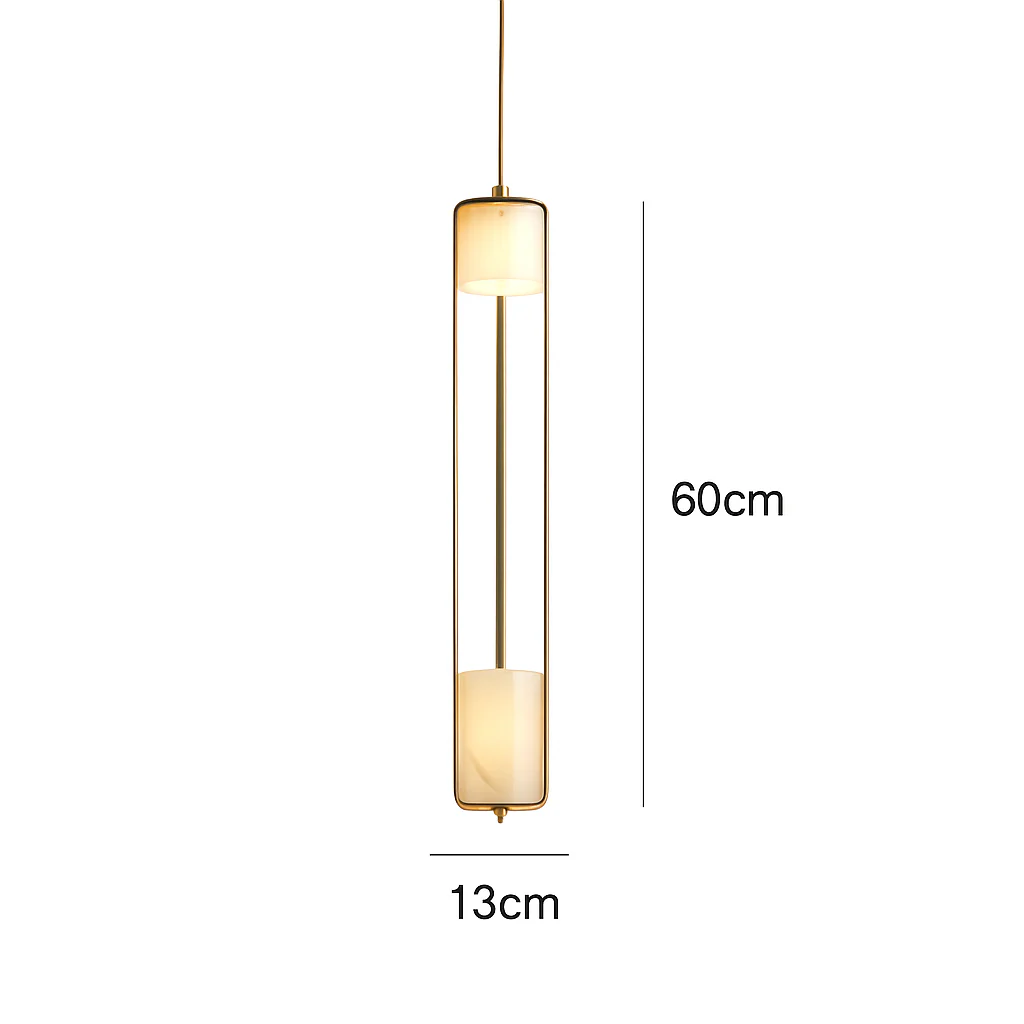 lustre art déco en verre et métal pour intérieur moderne - Image 11
