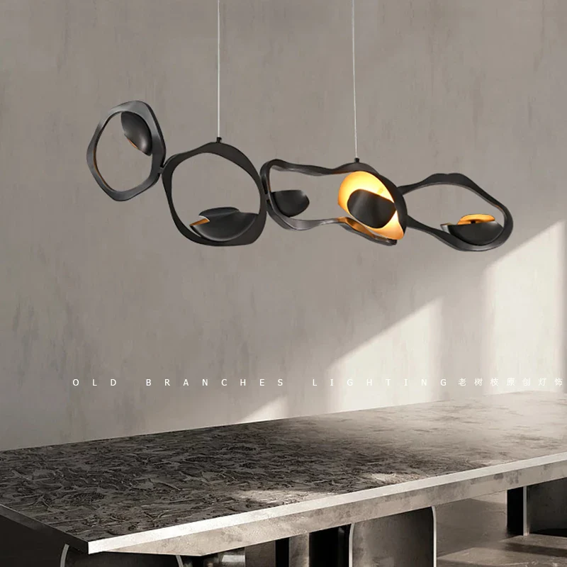 lustre art nordique de luxe pour restaurant italien - Image 3