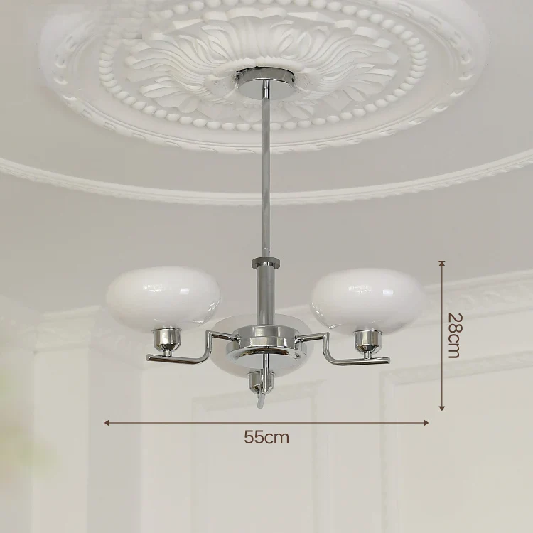lustre bauhaus en verre pour décoration moderne et design - Image 10
