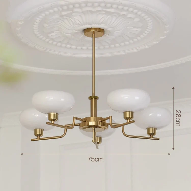 lustre bauhaus en verre pour décoration moderne et design - Image 11