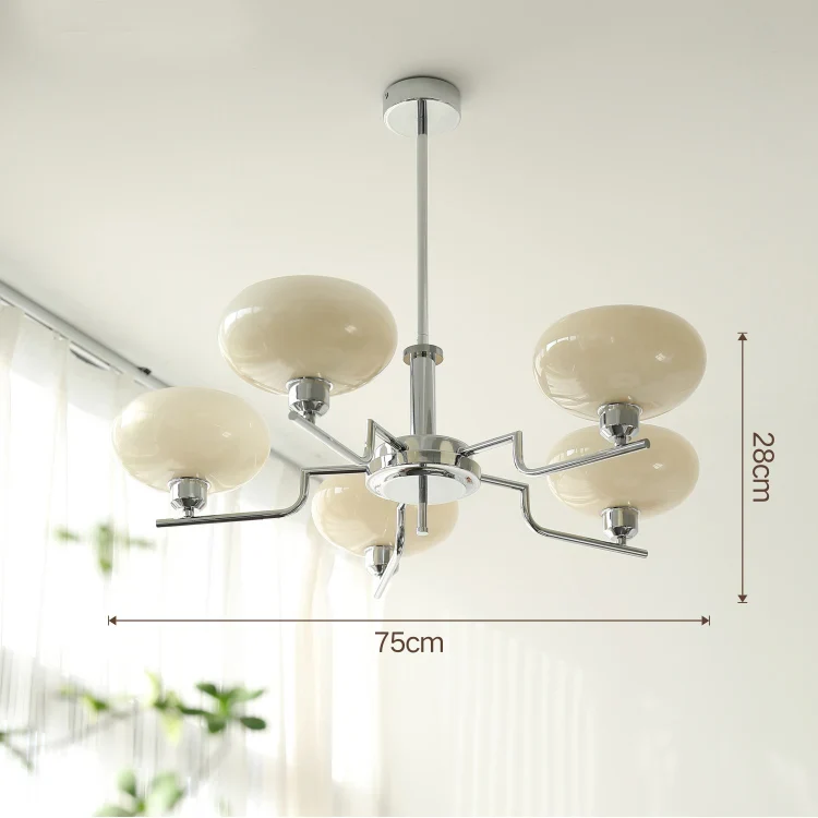 lustre bauhaus en verre pour décoration moderne et design - Image 12