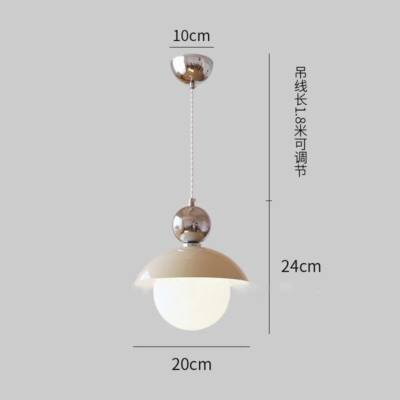 lustre boule de verre lumineux pour intérieur élégant - Image 6