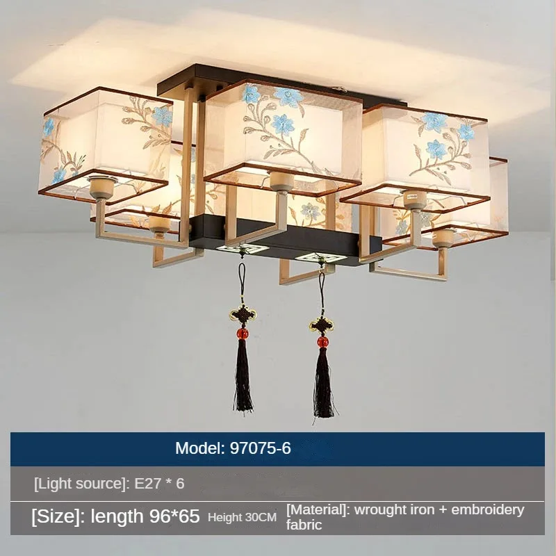 lustre chinois suspendu style moderne pour une ambiance simple - Image 10