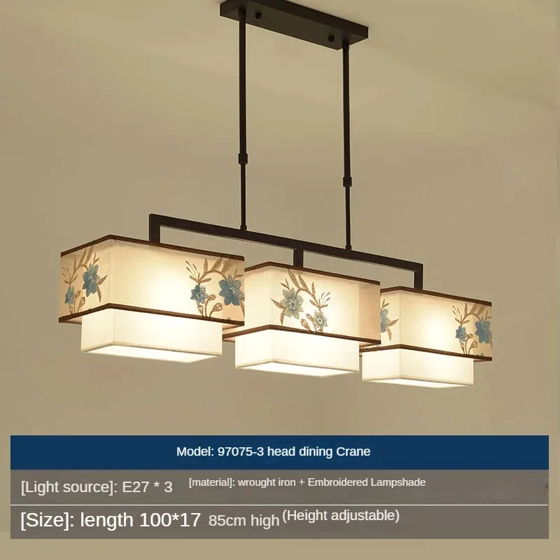 lustre chinois suspendu style moderne pour une ambiance simple - Image 16
