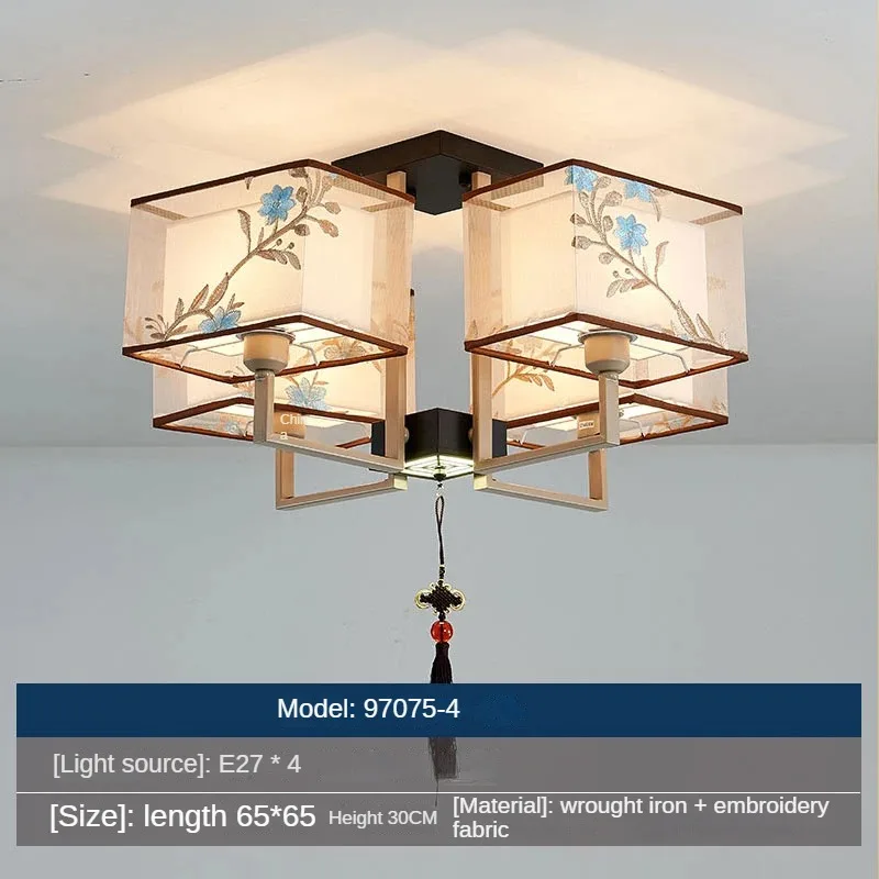 lustre chinois suspendu style moderne pour une ambiance simple - Image 17