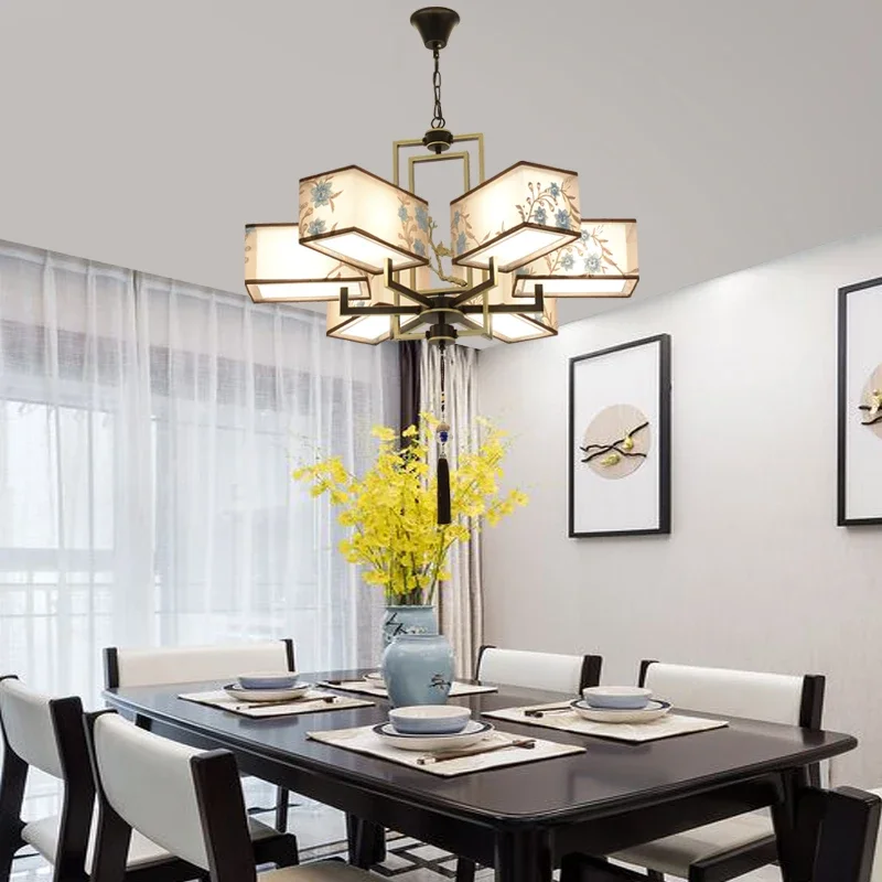 lustre chinois suspendu style moderne pour une ambiance simple - Image 3
