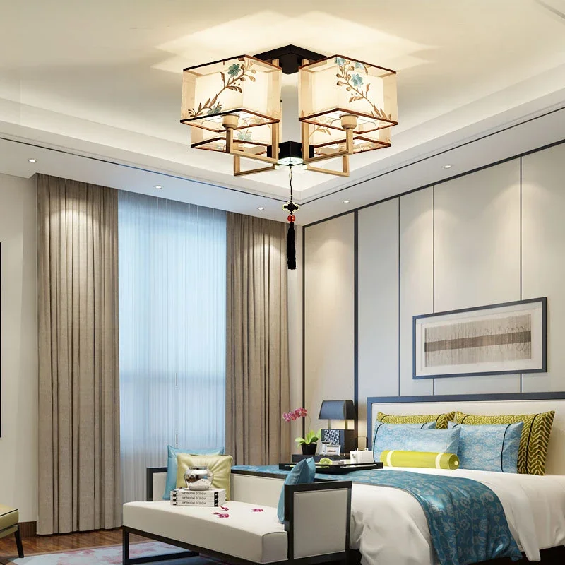 lustre chinois suspendu style moderne pour une ambiance simple - Image 5