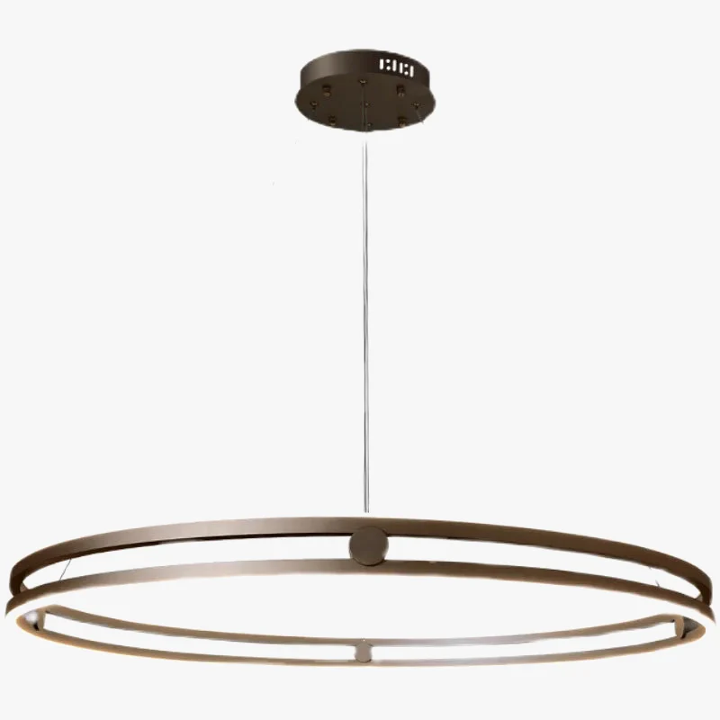 lustre circulaire moderne design créatif pour intérieur lumineux - Image 5