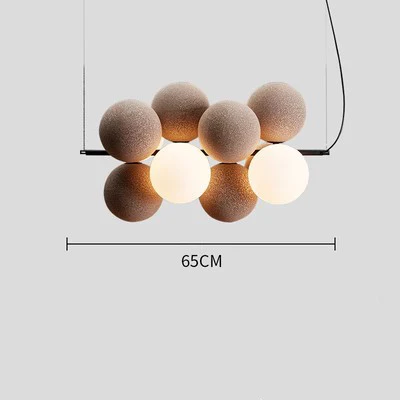 lustre créatif en velours pour un éclairage haut de gamme - Image 10