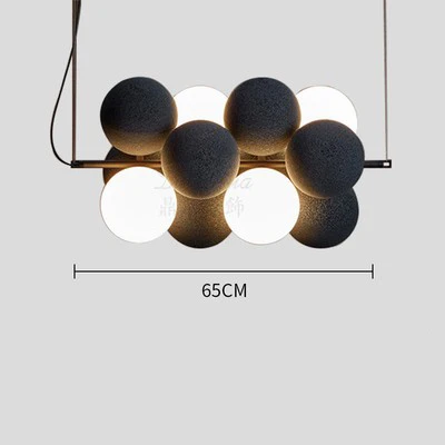 lustre créatif en velours pour un éclairage haut de gamme - Image 9