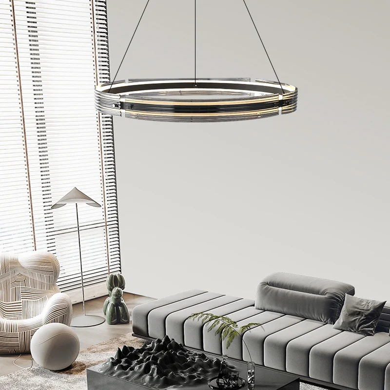 lustre créatif en verre pour un éclairage personnalisé moderne - Image 2