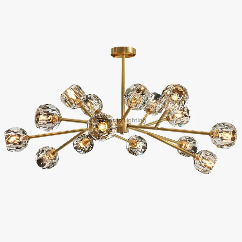 lustre de luxe en cristal éclairage postmoderne winfordo wf-xd011 - Image 5
