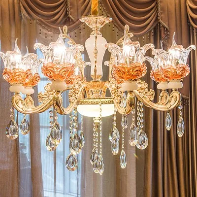 lustre de luxe en cristaux pour décoration élégante créative - Image 14