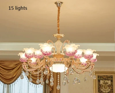 lustre de luxe en cristaux pour décoration élégante créative - Image 16