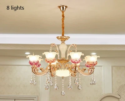lustre de luxe en cristaux pour décoration élégante créative - Image 18