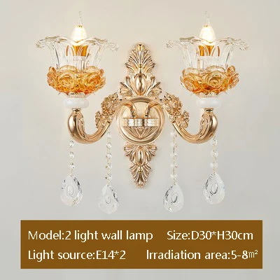 lustre de luxe en cristaux pour décoration élégante créative - Image 20