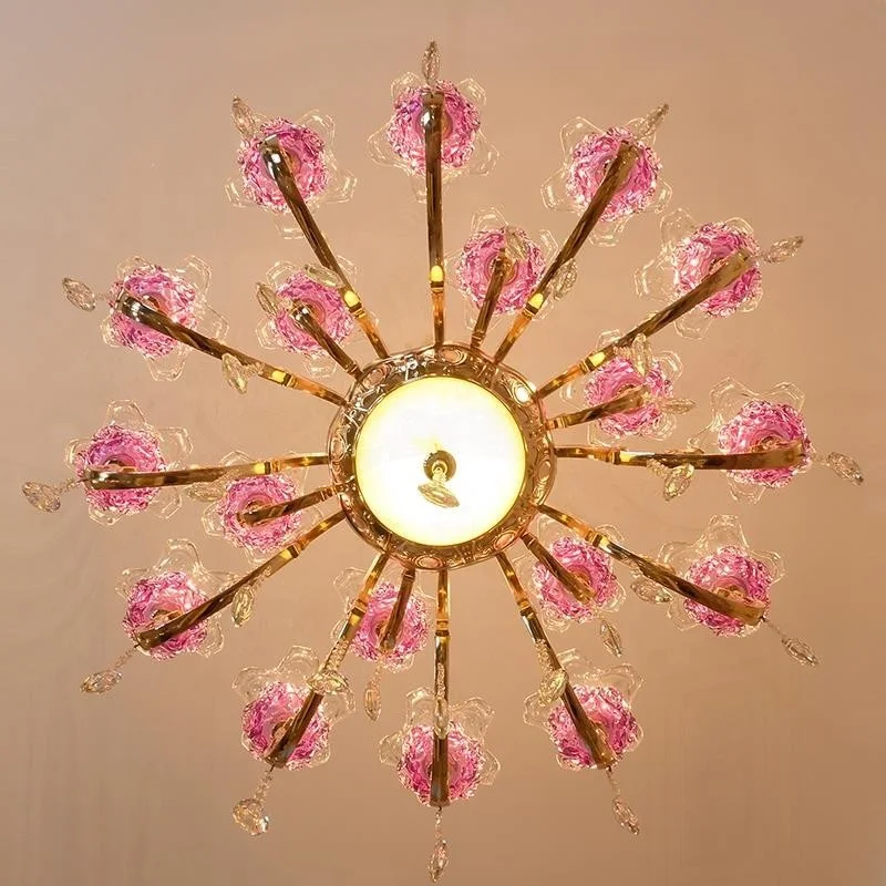 lustre de luxe en cristaux pour décoration élégante créative - Image 6